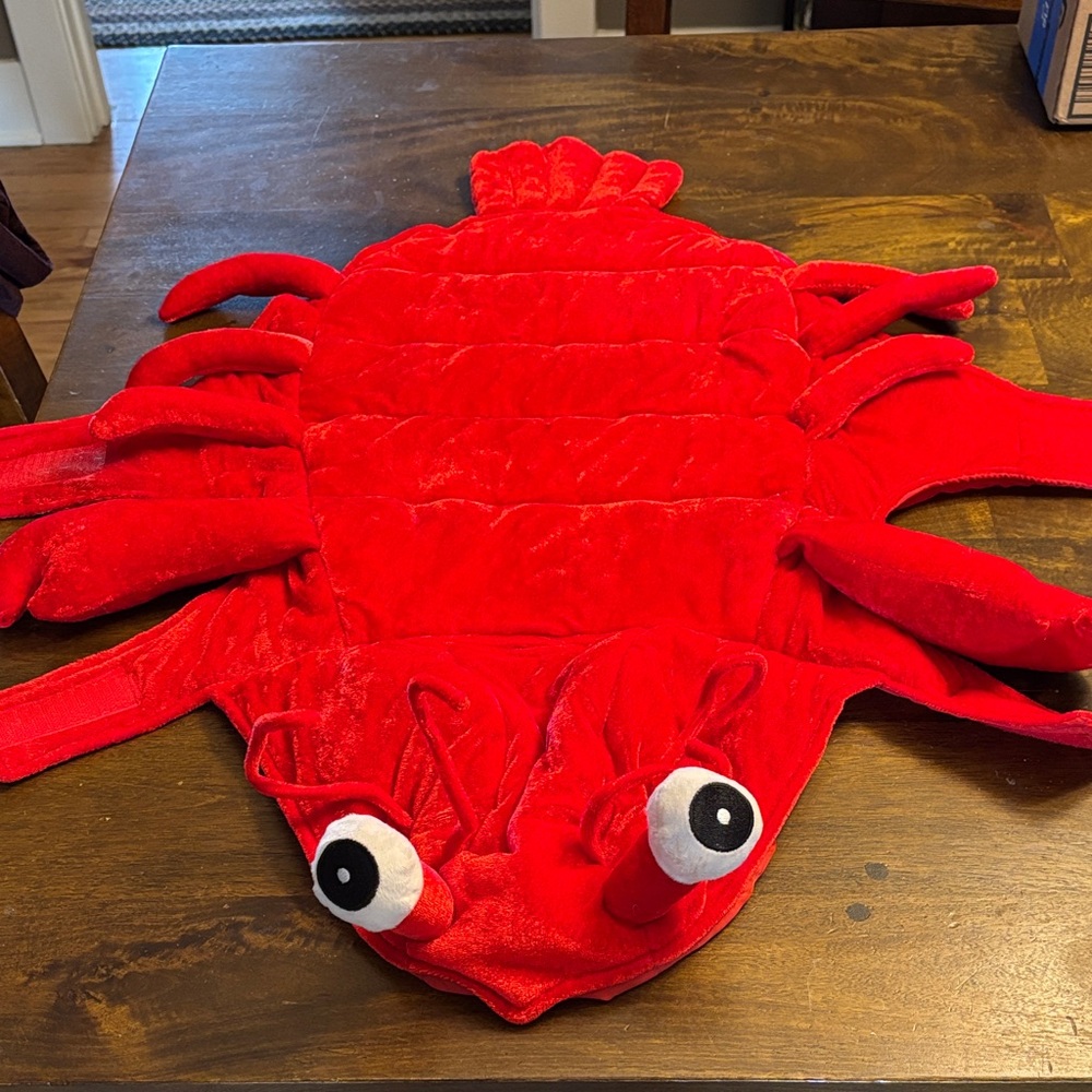Red Lobster Dog Costume